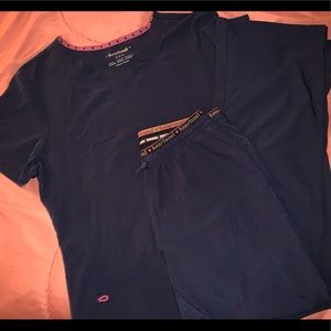 Heartsoul Navy Blue Scrubs